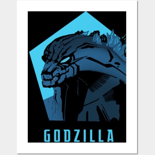 Godzilla Glare Posters and Art